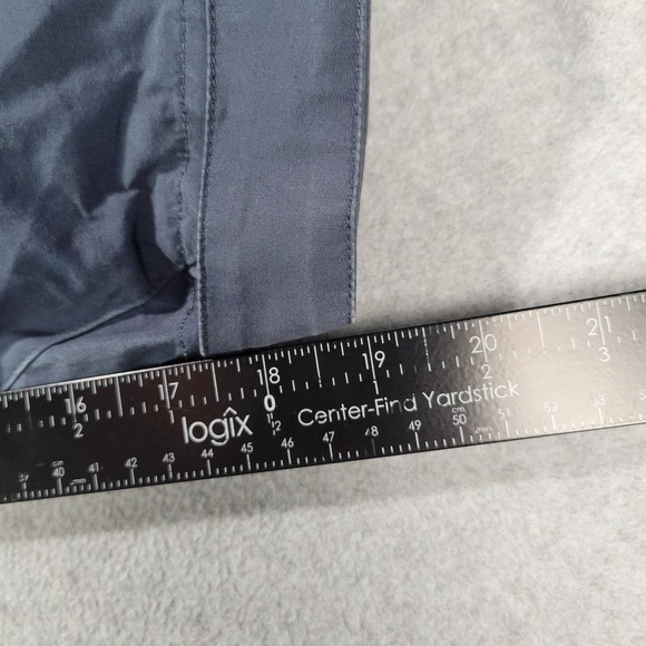 Line Of Trade Jacket Men Large Blue Portland Rain Coat‎ Hooded Full Zip Outdoors - Picture 5 of 9